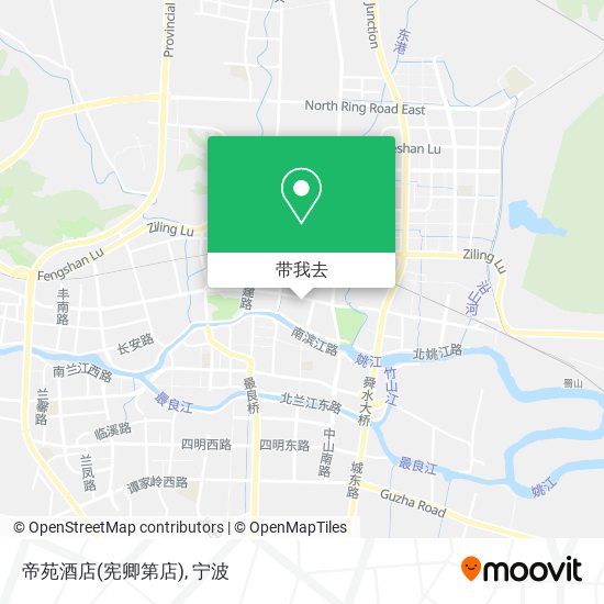 帝苑酒店(宪卿第店)地图