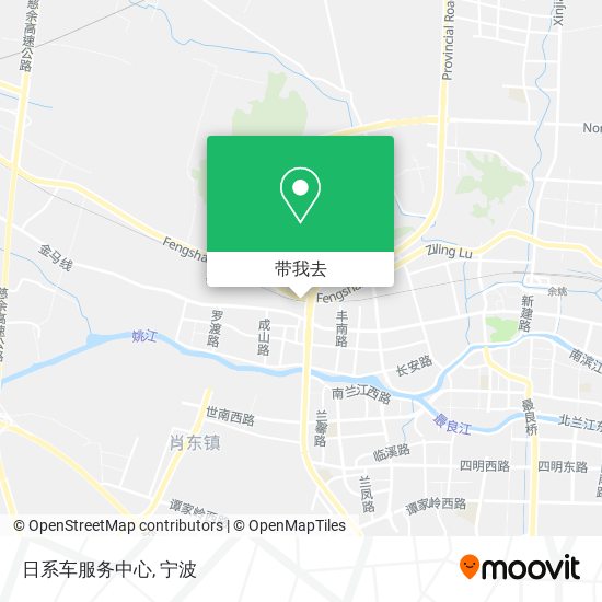 日系车服务中心地图