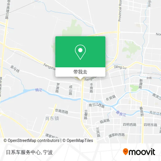 日系车服务中心地图