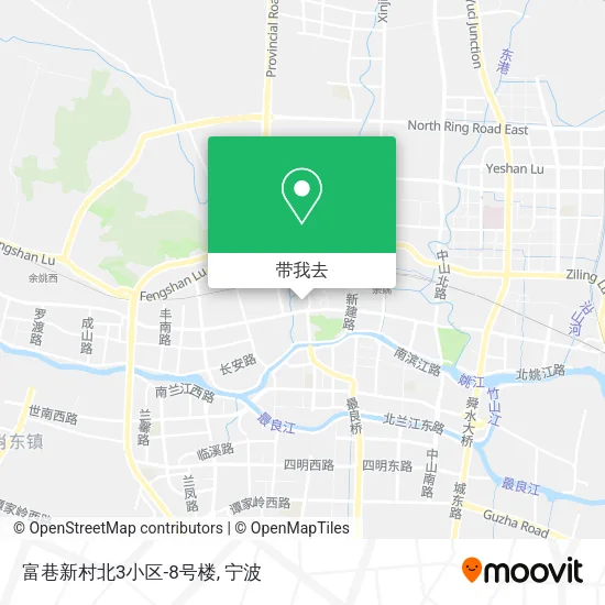 富巷新村北3小区-8号楼地图