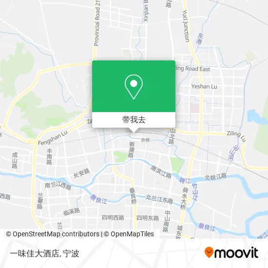 一味佳大酒店地图