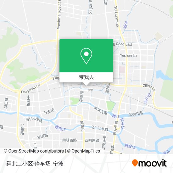 舜北二小区-停车场地图