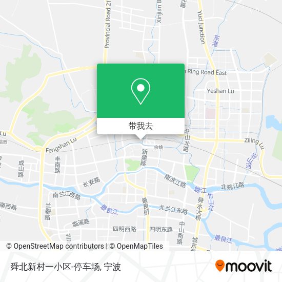 舜北新村一小区-停车场地图