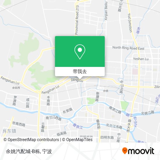 余姚汽配城-B栋地图