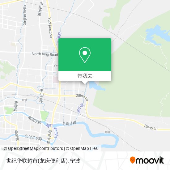世纪华联超市(龙庆便利店)地图