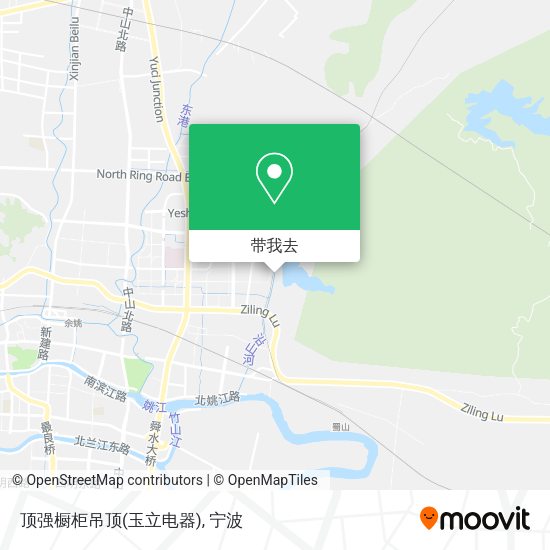 顶强橱柜吊顶(玉立电器)地图