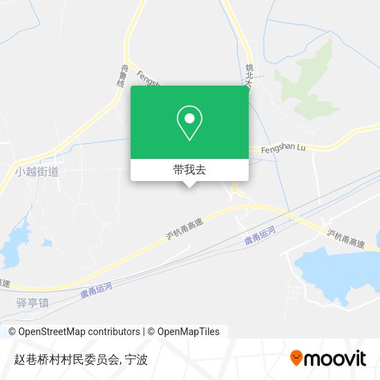 赵巷桥村村民委员会地图