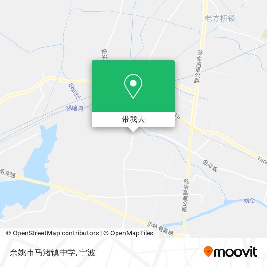 余姚市马渚镇中学地图