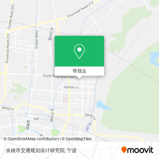 余姚市交通规划设计研究院地图