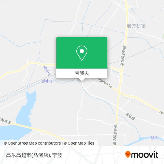 高乐高超市(马渚店)地图