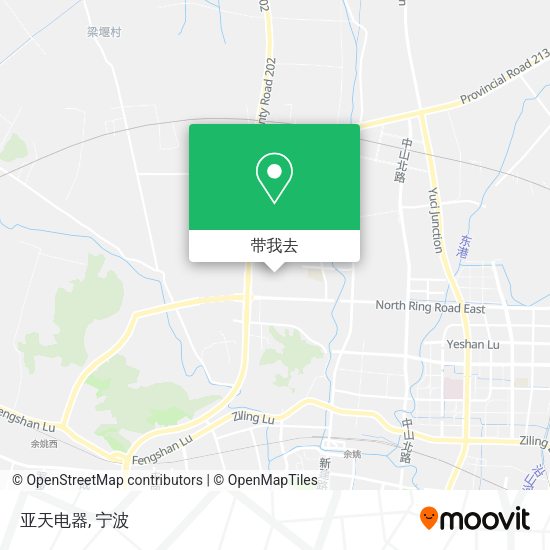 亚天电器地图