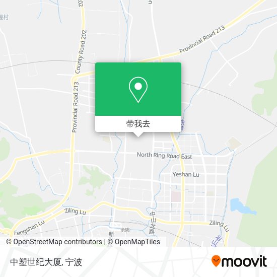 中塑世纪大厦地图