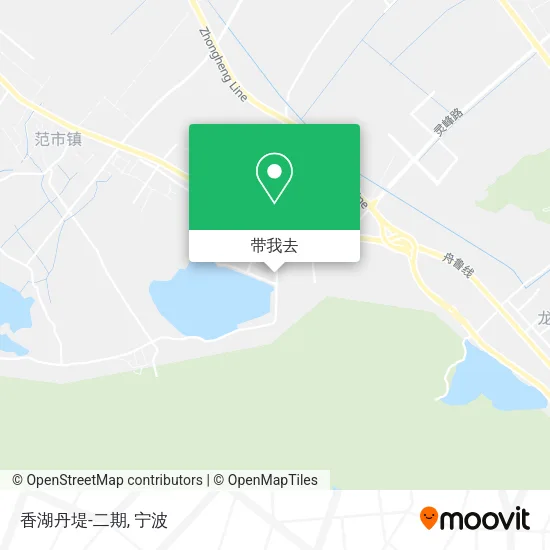 香湖丹堤-二期地图