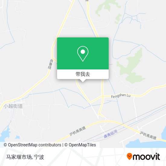 马家堰市场地图