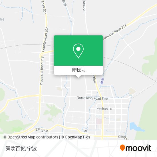 舜欧百货地图