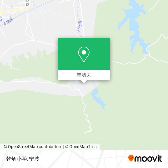 乾炳小学地图