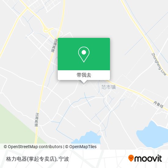 格力电器(掌起专卖店)地图