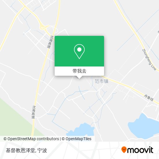基督教恩泽堂地图