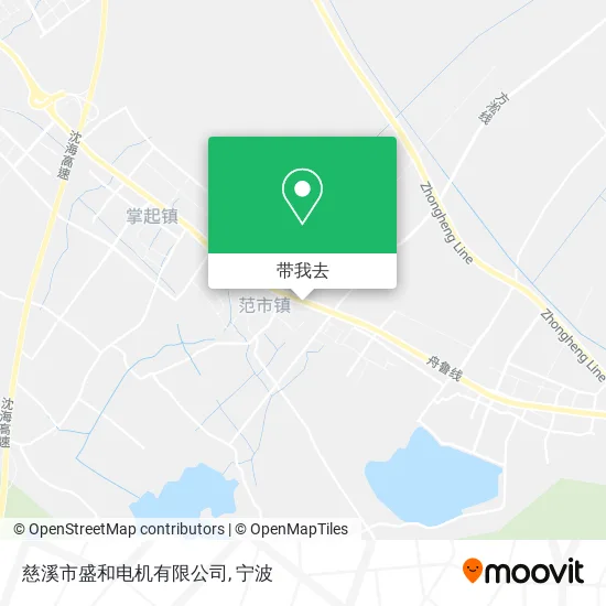 慈溪市盛和电机有限公司地图