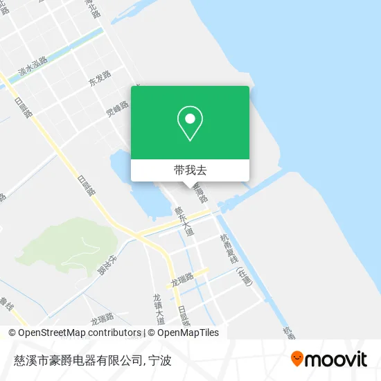 慈溪市豪爵电器有限公司地图