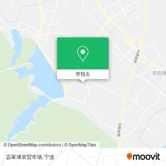 宓家埭农贸市场地图