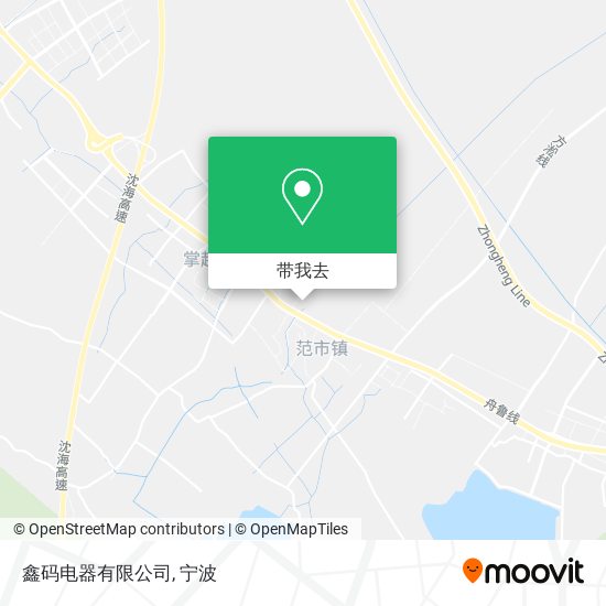 鑫码电器有限公司地图