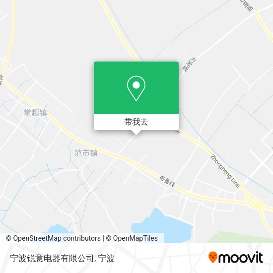 宁波锐意电器有限公司地图