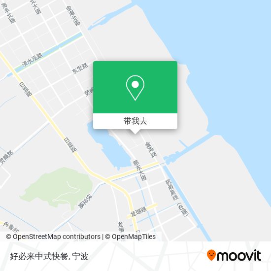 好必来中式快餐地图