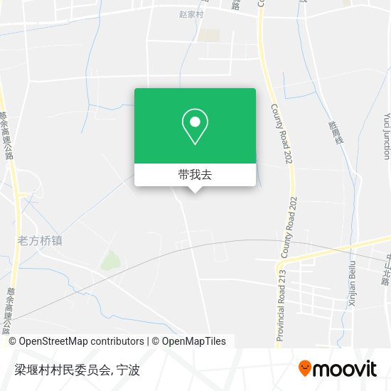梁堰村村民委员会地图