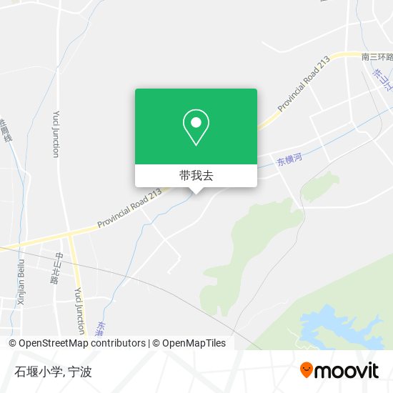 石堰小学地图