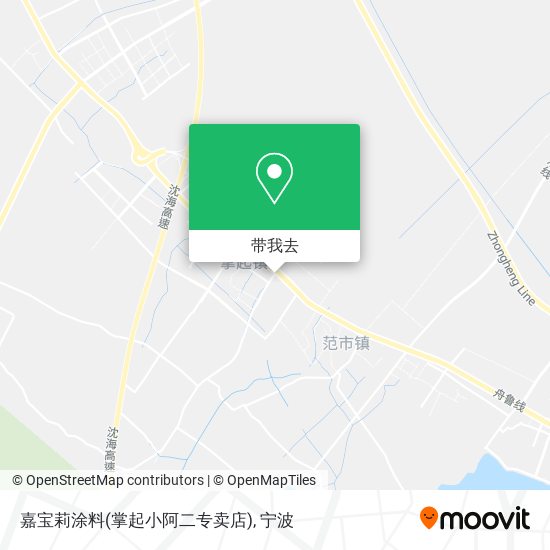 嘉宝莉涂料(掌起小阿二专卖店)地图