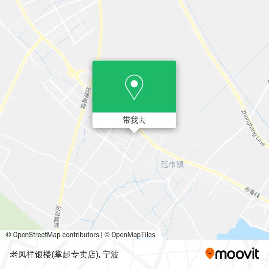 老凤祥银楼(掌起专卖店)地图