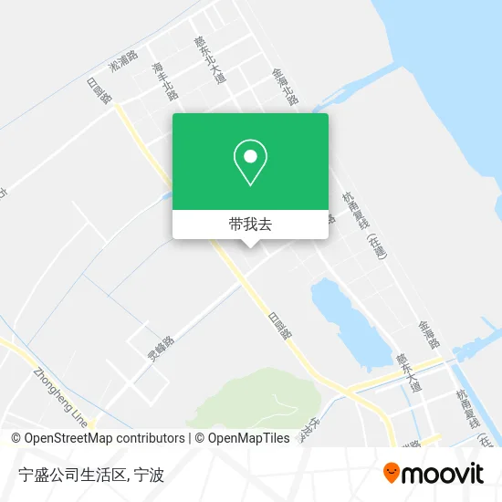宁盛公司生活区地图