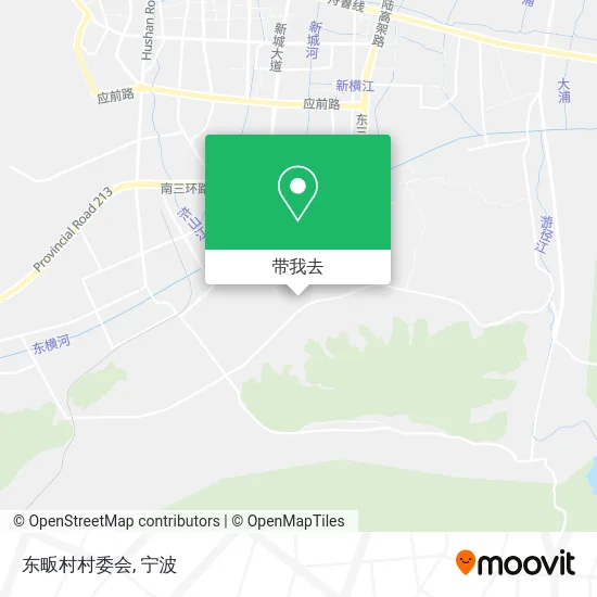 东畈村村委会地图