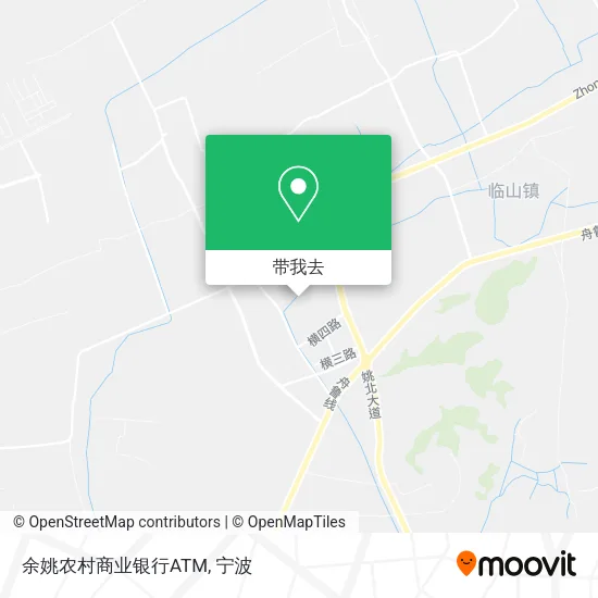 余姚农村商业银行ATM地图