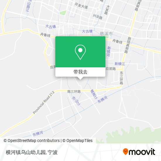 横河镇乌山幼儿园地图