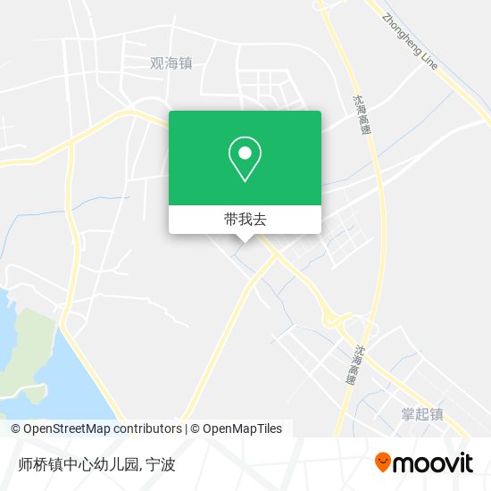 师桥镇中心幼儿园地图