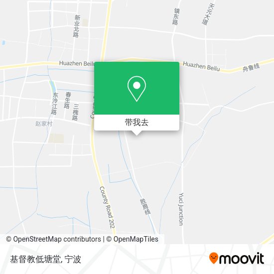 基督教低塘堂地图