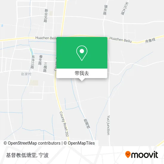 基督教低塘堂地图