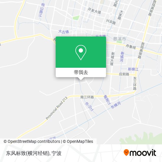 东风标致(横河经销)地图