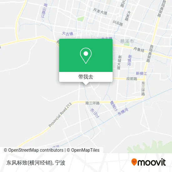 东风标致(横河经销)地图