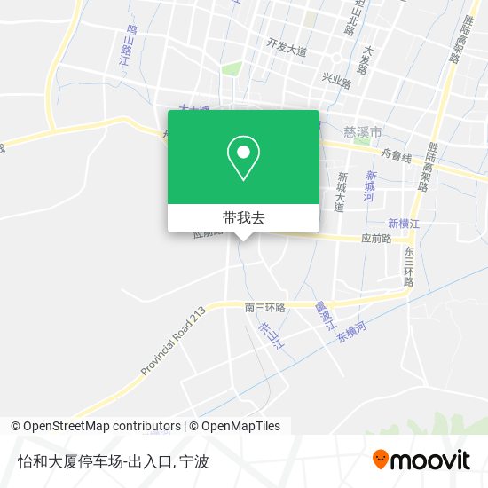 怡和大厦停车场-出入口地图