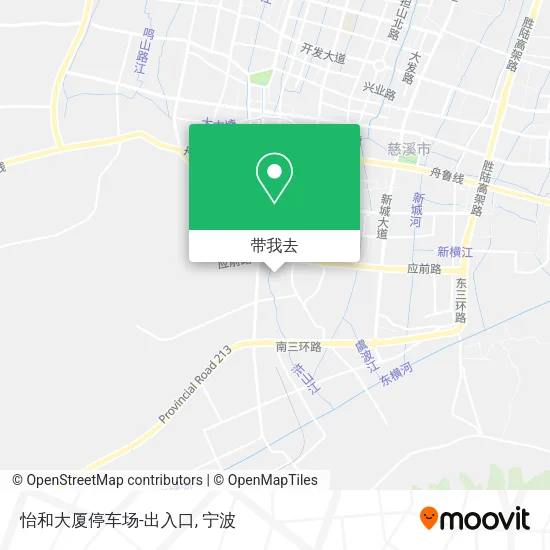 怡和大厦停车场-出入口地图