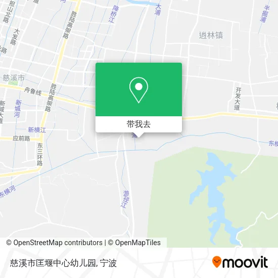 慈溪市匡堰中心幼儿园地图