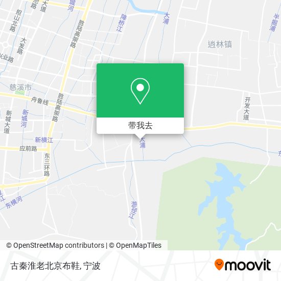 古秦淮老北京布鞋地图