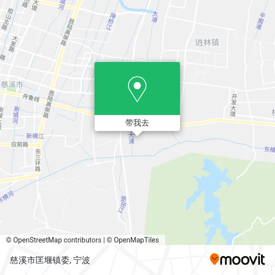 慈溪市匡堰镇委地图