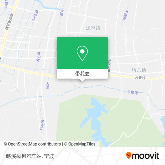 慈溪樟树汽车站地图