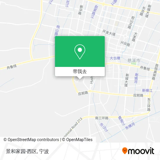 景和家园-西区地图