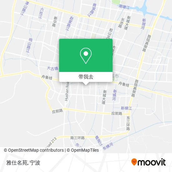 雅仕名苑地图