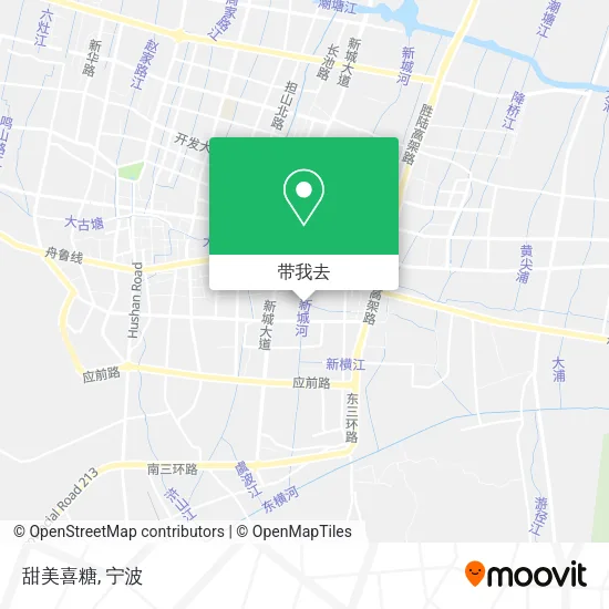 甜美喜糖地图